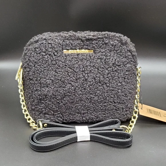 🎉SOLD👜 Steve Madden Faux Sherpa Crossbody - Picture 3 of 11
